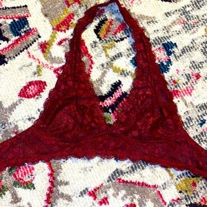 Wishlist lace halter bralette size M